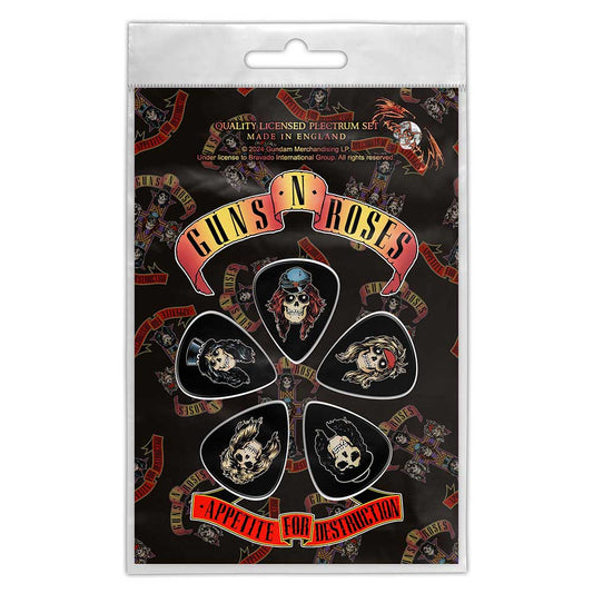 Guns n' Roses Appetite for Destruction Picks 5 Pack