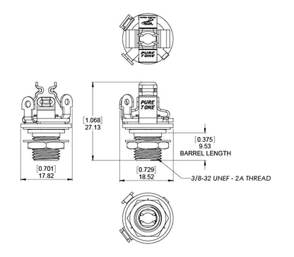 Pure Tone Jack Socket