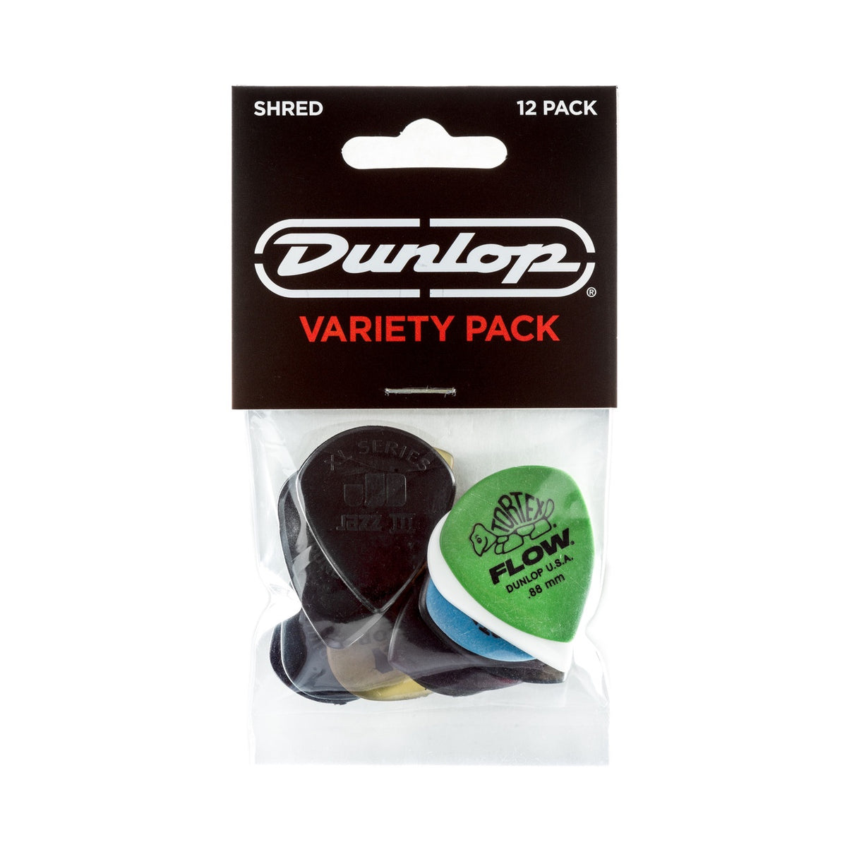 Dunlop Picks - Variety Shred Pack 12