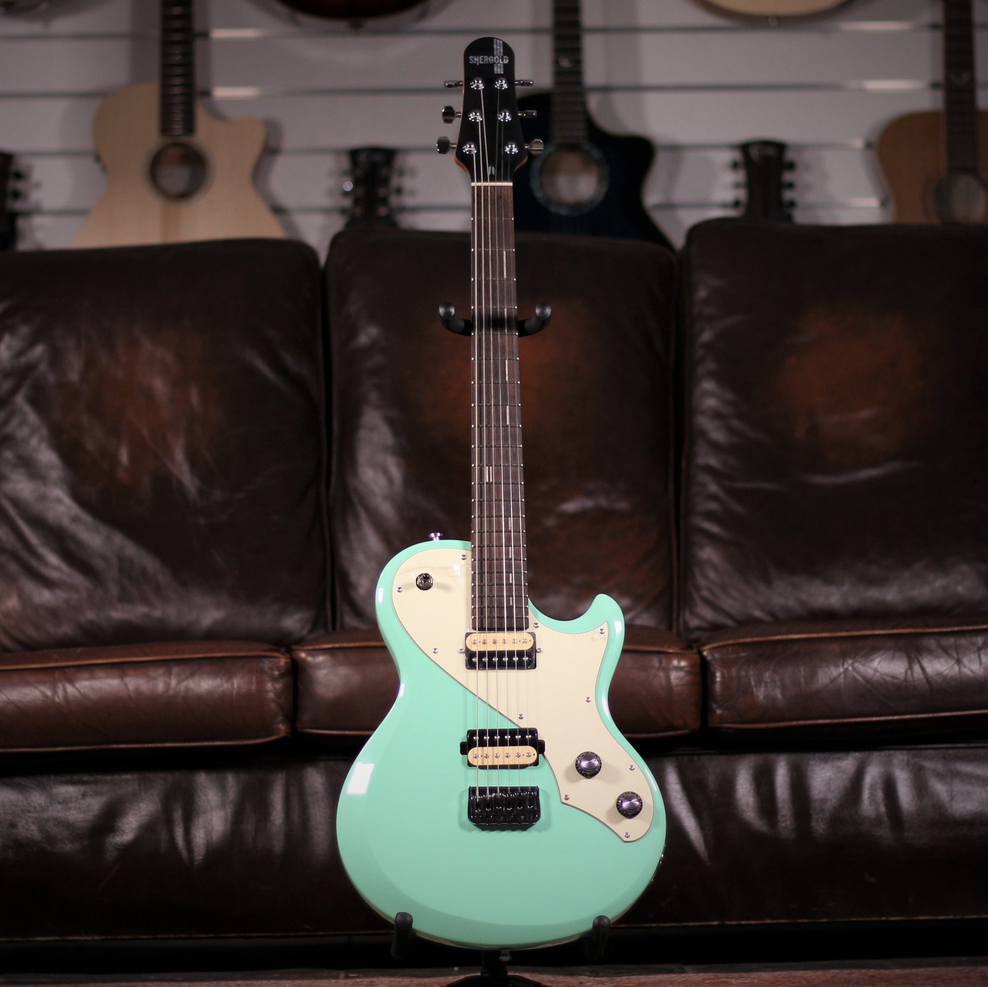 Shergold Provocateur SP12 - Mint Green full