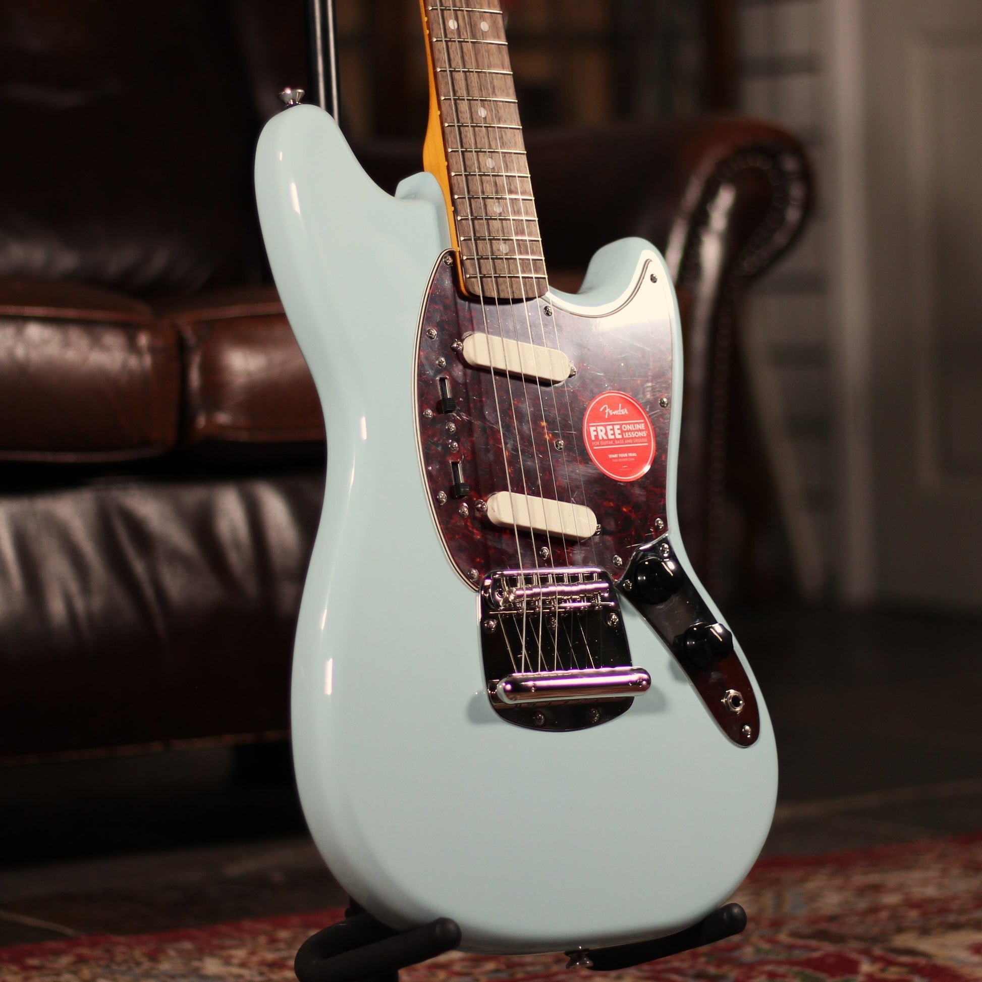 Squier CV 60s Mustang Sonic Blue