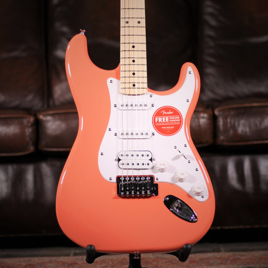 Squier Sonic Stratocaster HSS Tahitian Coral