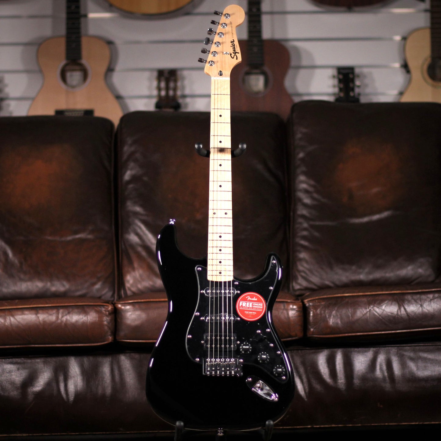 Squier Sonic Strat HSS Black