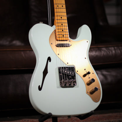 Squier CV 60s Tele Thinline MN Sonic Blue telecaster classic vibe gpg snb angled