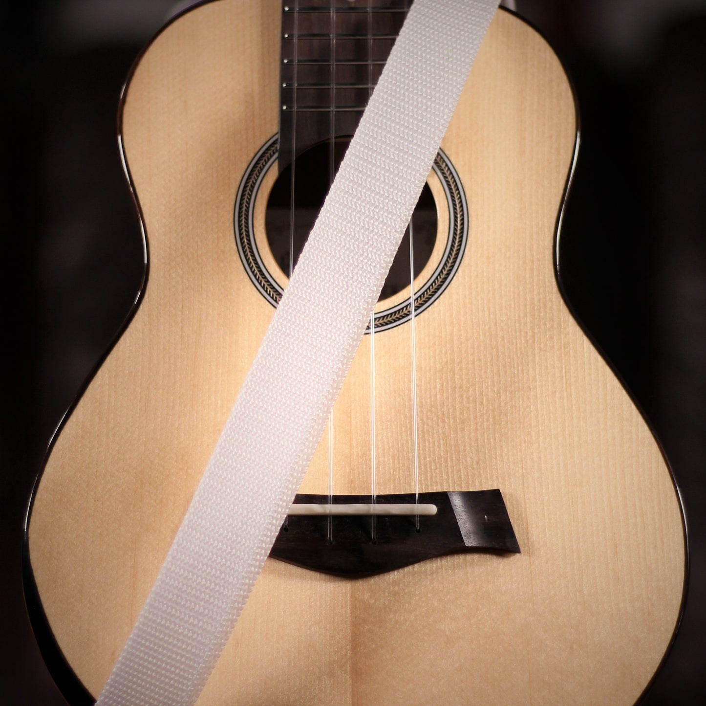 Leathergraft White Uke Strap