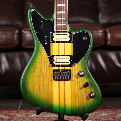 Vintage REVO Integra Green/Yellow Burst