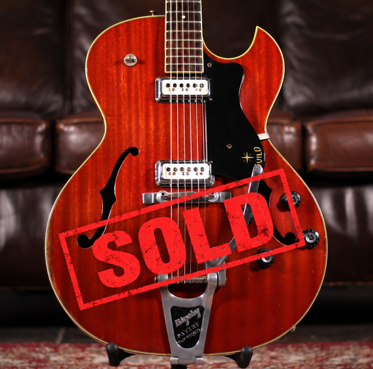 Vintage - 1963 Guild Starfire II Cherry Red