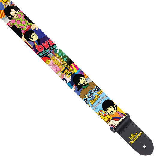 The Beatles Yellow Submarine Montage Strap