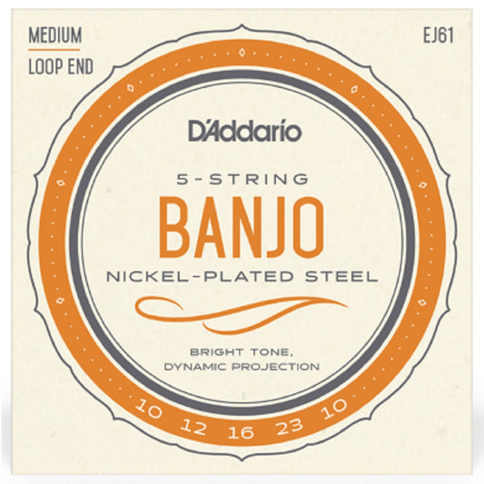 DAddario EJ61 G Banjo 10-23