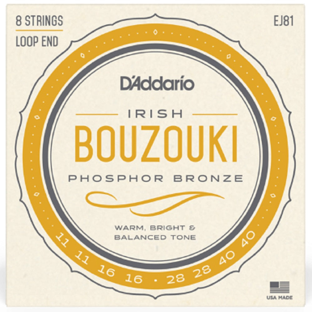 DAddario EJ81 Irish Bouzouki D'Addario