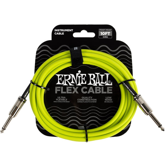 Ernie Ball Flex Green St 10 Cable