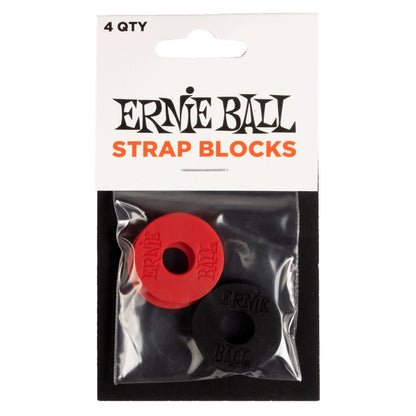 Ernie Ball Strap Block Black/Red