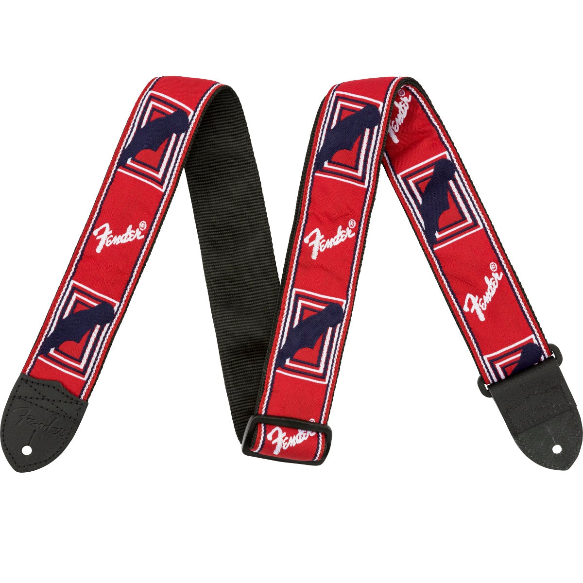 Fender Mono Strap Red/White/Blue