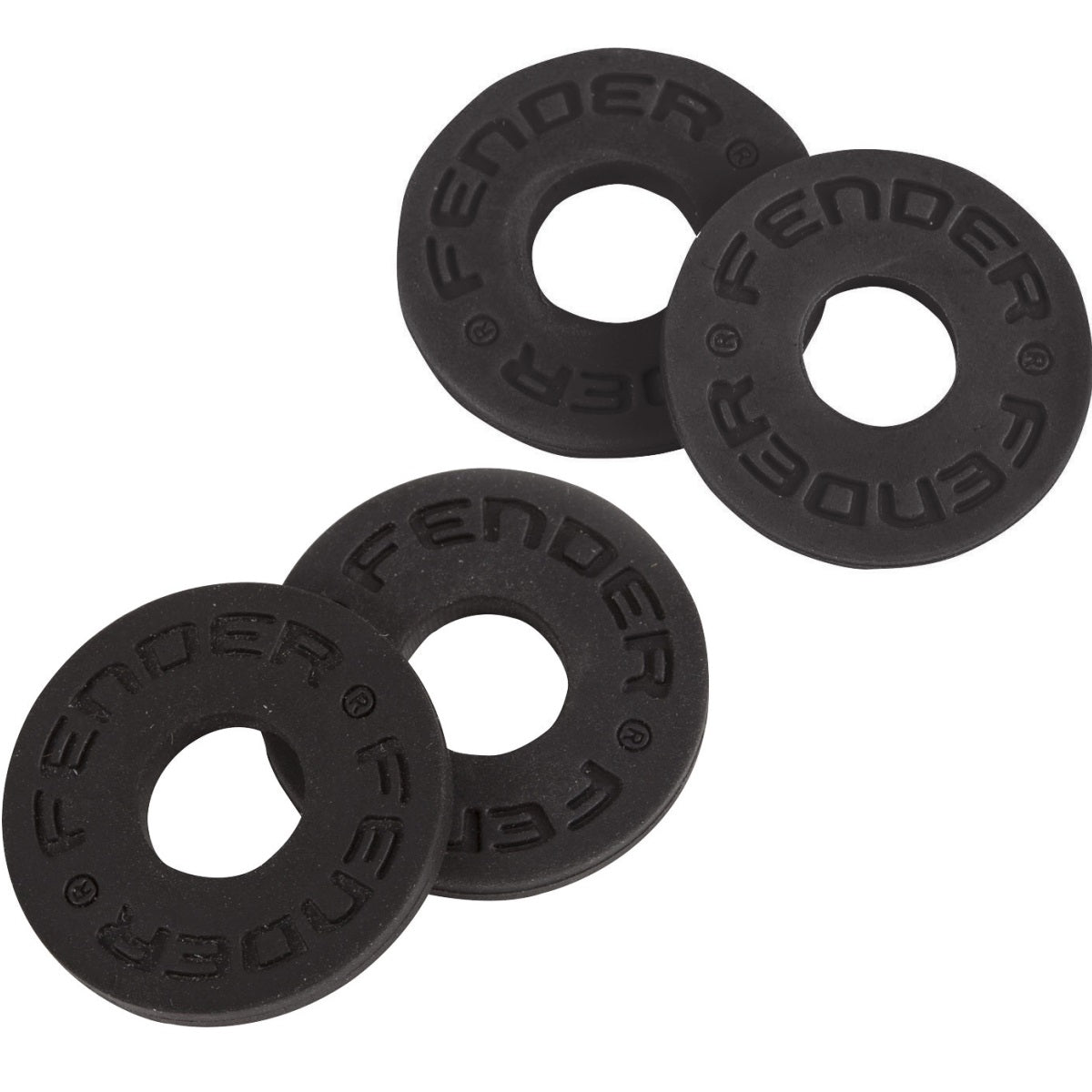 Fender Strap Blocks 4 Pack Black