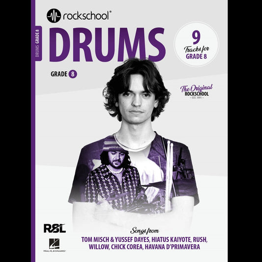 Rockschool Drums Grade 8 (2024)