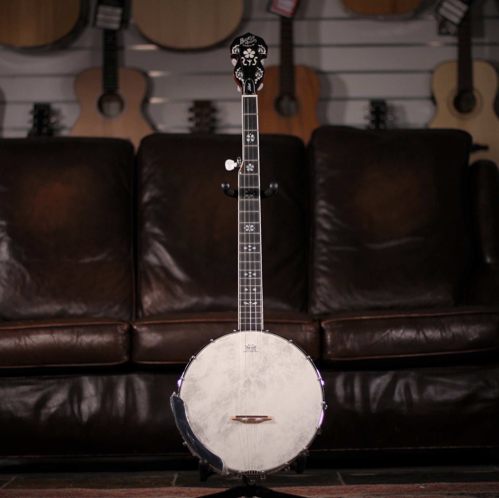 barnes & mullins albert 5 string banjo full