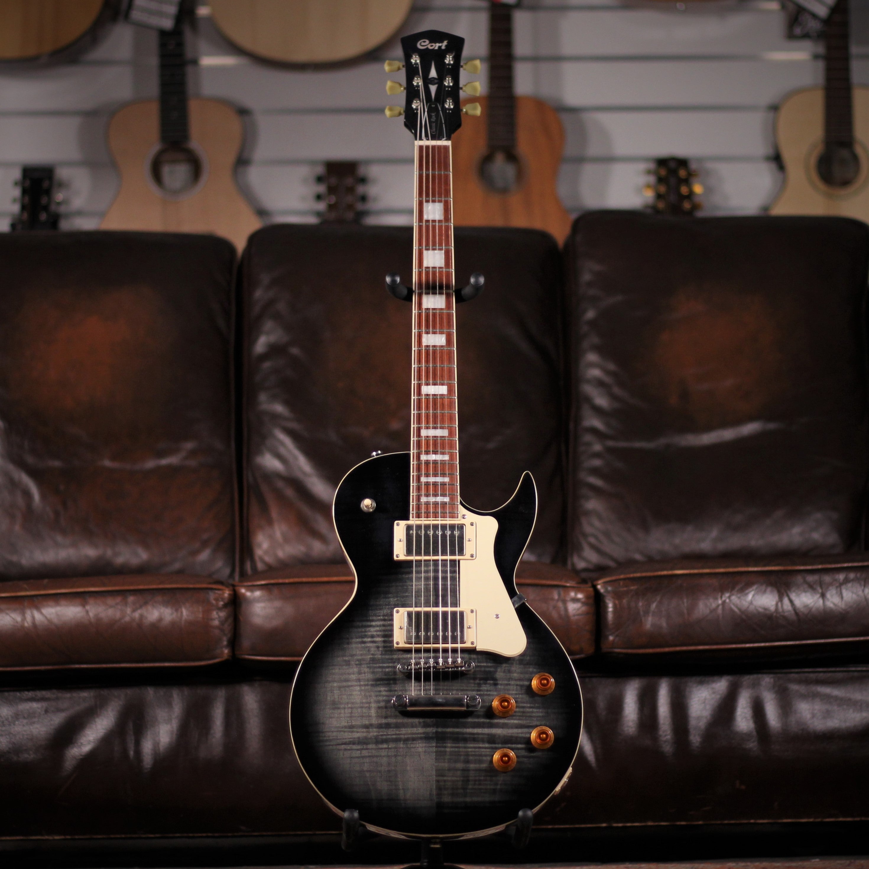 Cort CR250 Transparent Black – Foulds Guitars