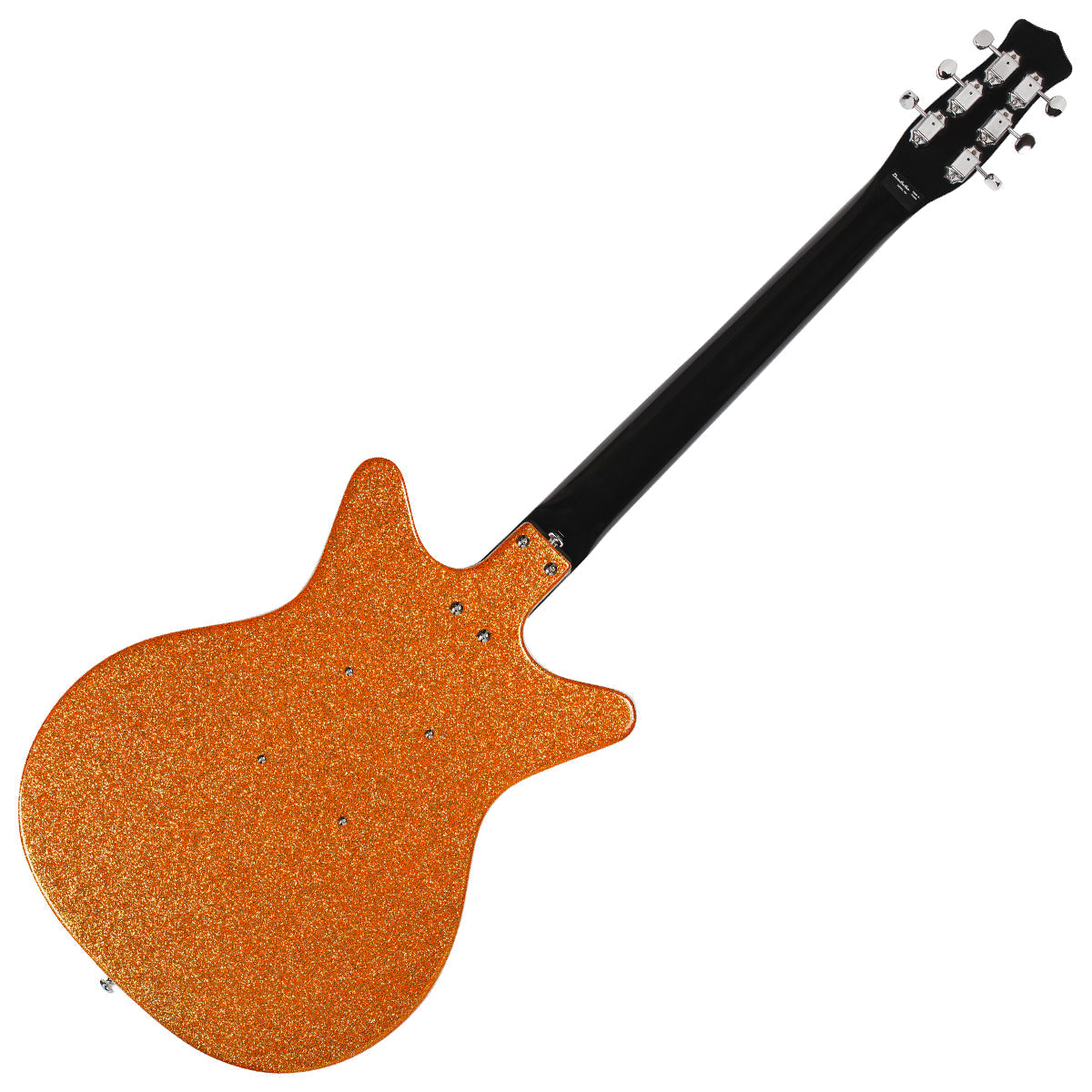 Danelectro 59M NOS Electric Guitar Orange Metal Flake Foulds