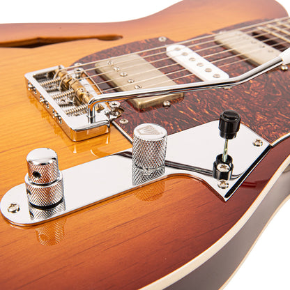 Fret-King Country Squire Semitone De Luxe ~ Honeyburst