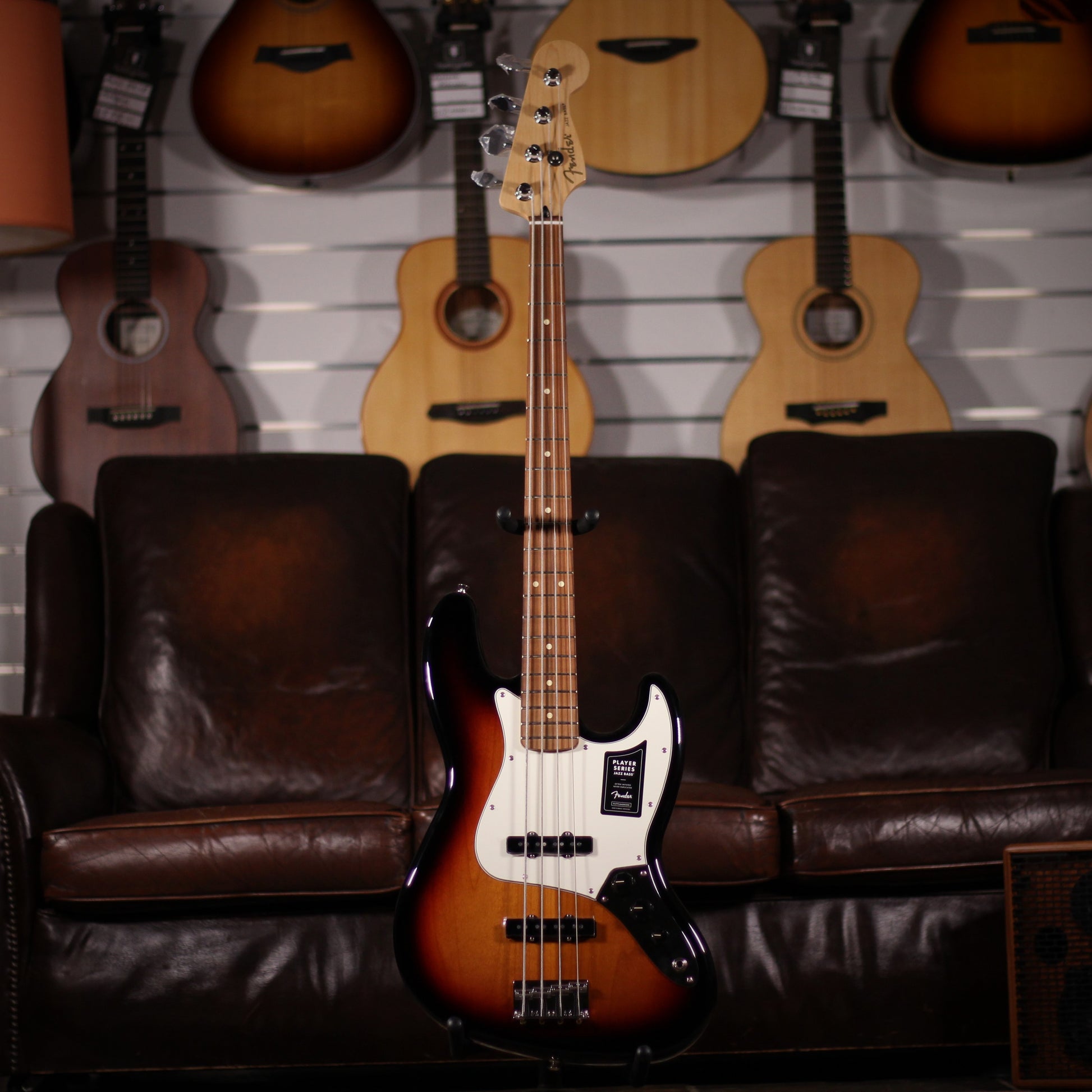 Fender Player Jazz Bass PF 3 Tone Sunburst full