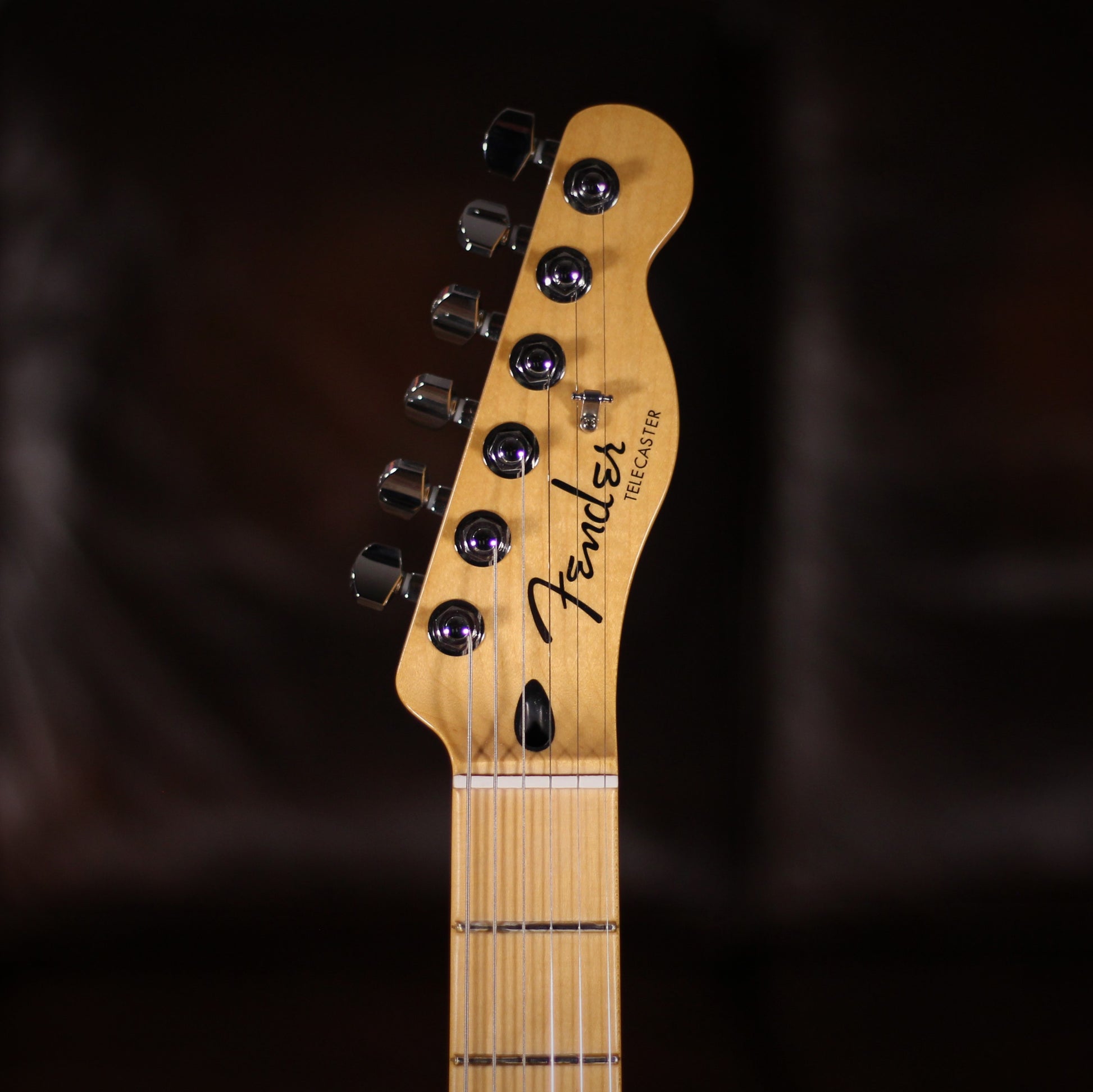 Fender PlayerPlus Tele MN ACAR headstock