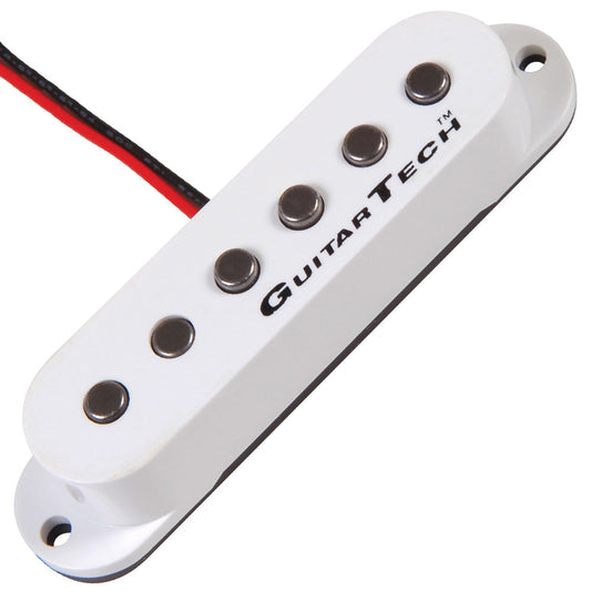 Guitar Tech Single Coil Pickup ~ White Middle