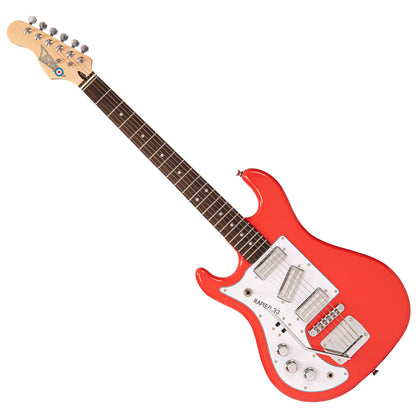 Rapier 33 Electric Guitar ~ Left Hand Fiesta Red