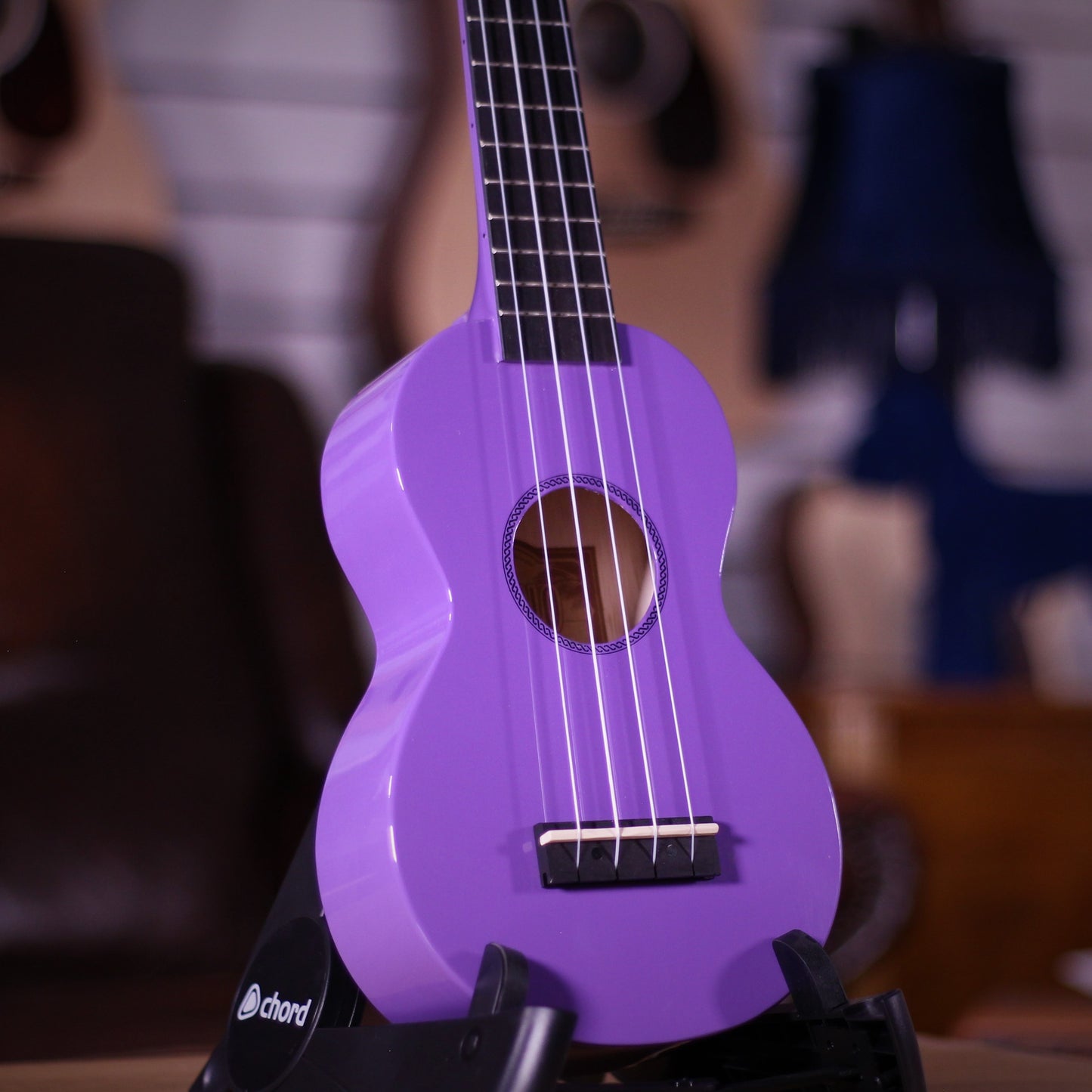 Mahalo MR1PP Soprano Ukulele angled