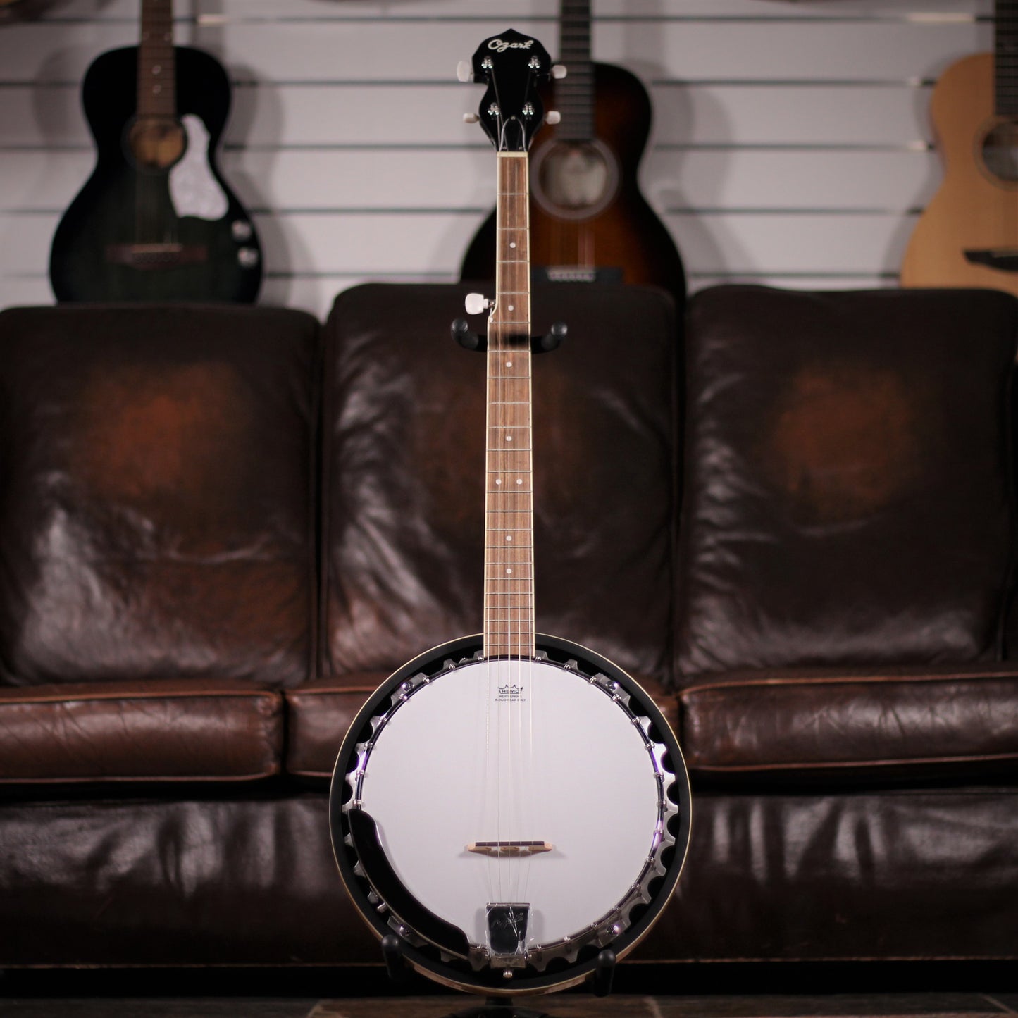 ozark 2104 5 string banjo full