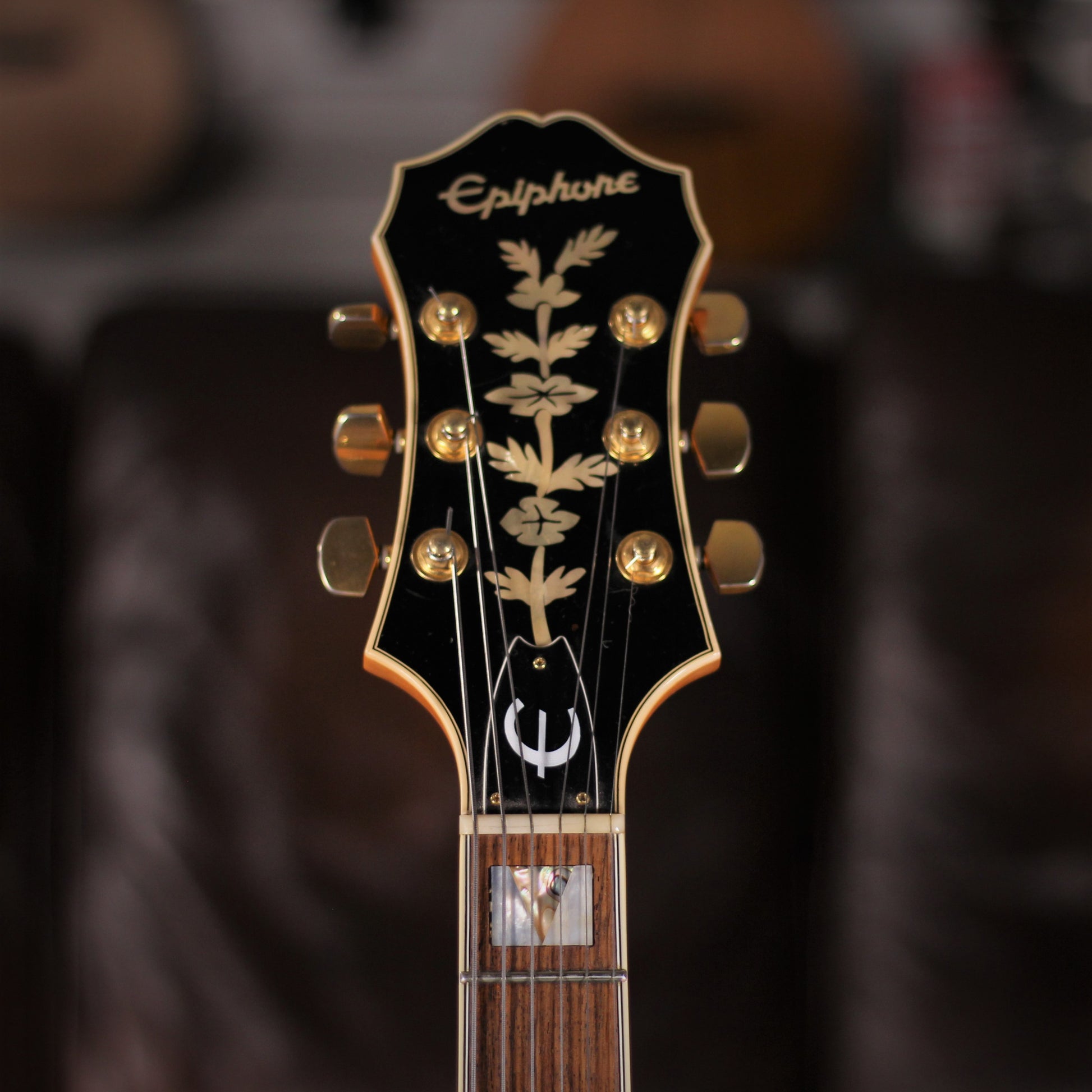 USED - Epiphone Emperor Regent headstock