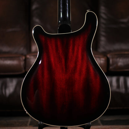 PRS Hollowbody STD Fire Red rear