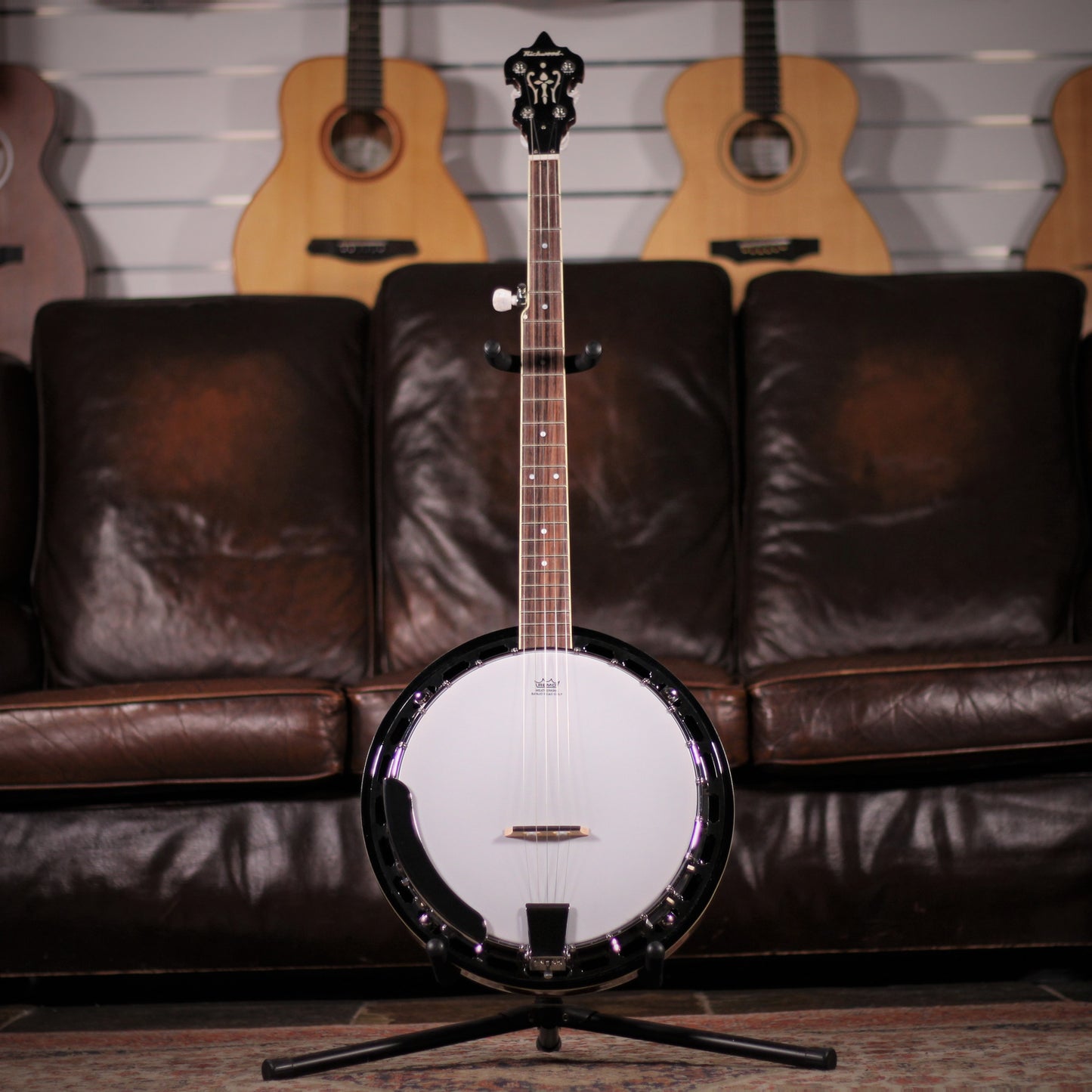 richwood rmb605 5 string banjo full