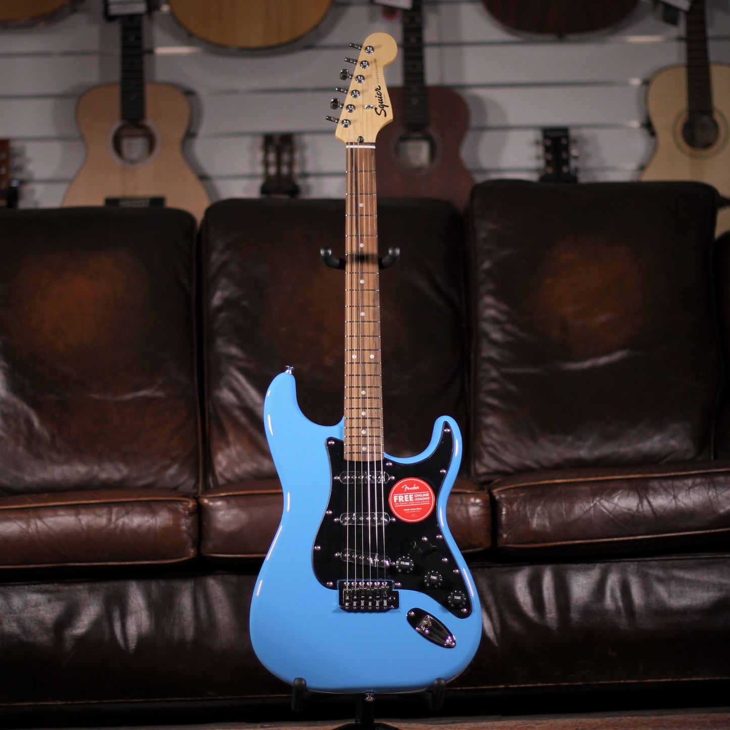 Squier Sonic Strat California Blue full