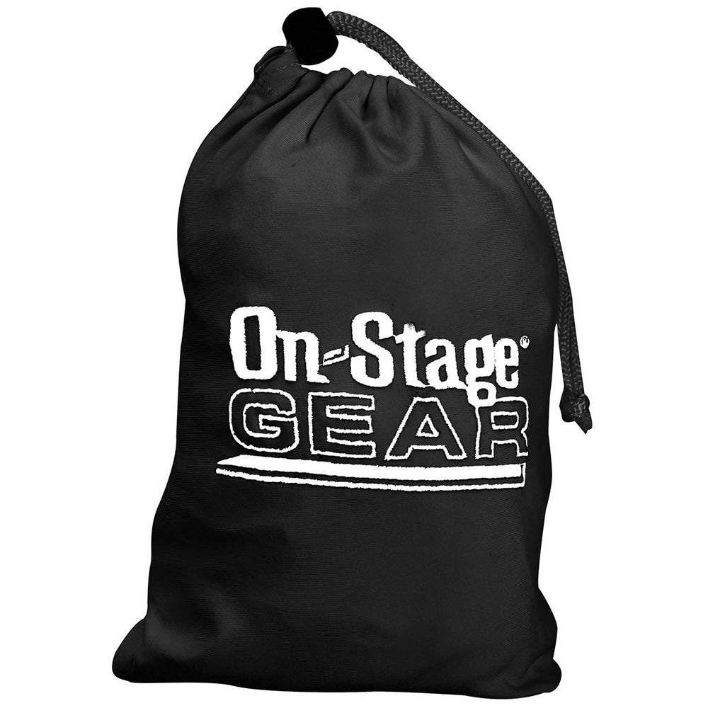 On-Stage Speaker/Lighting Stand Skirt ~ Black