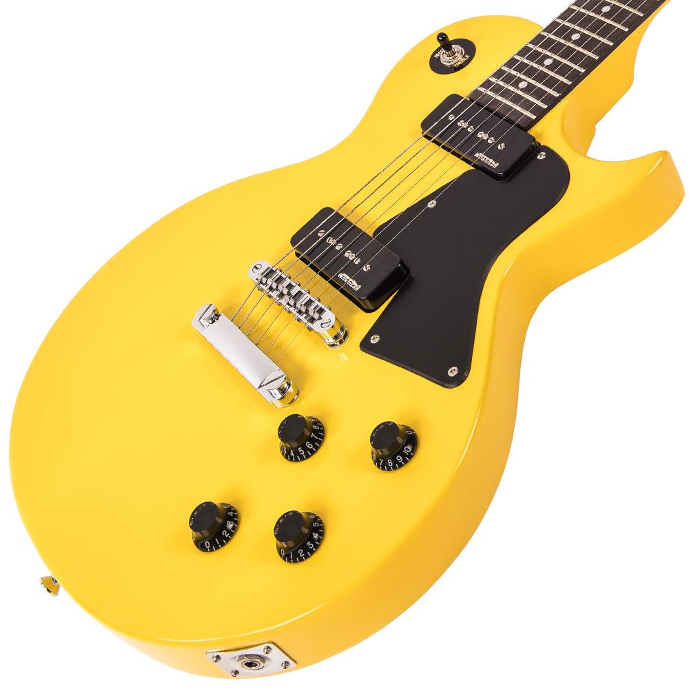 Vintage V132 ReIssued Electric Guitar ~ TV Yellow