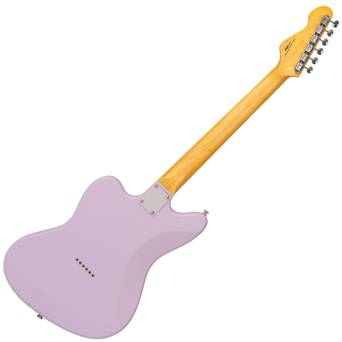 Vintage V65H ReIssued Hard Tail Electric Guitar ~ Satin Purple