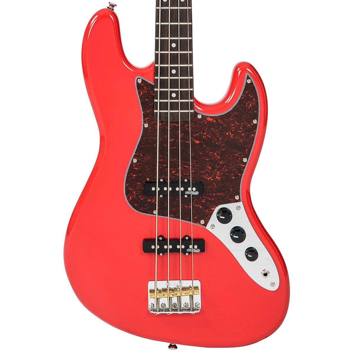 Vintage VJ74 ReIssued Bass ~ Firenza Red