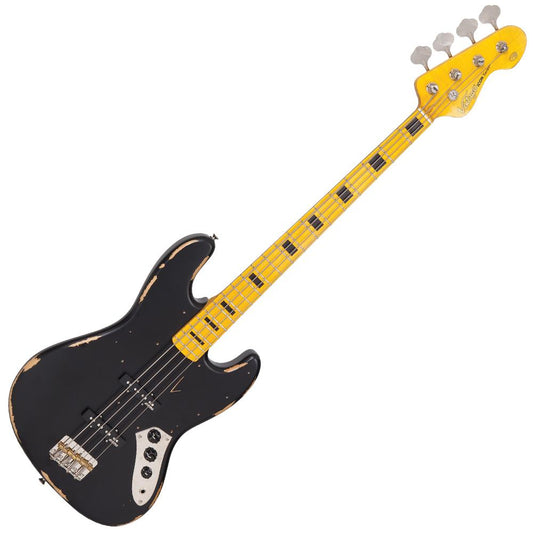 Vintage VJ74 ICON Bass ~ Distressed Black