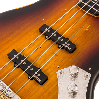 Vintage VJ74 ICON Bass ~ Distressed Sunset Sunburst