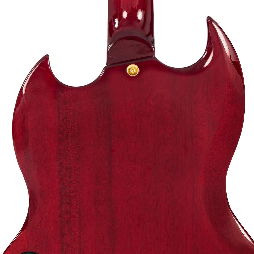 Vintage VS63 ReIssued Electric Guitar ~ Cherry Red