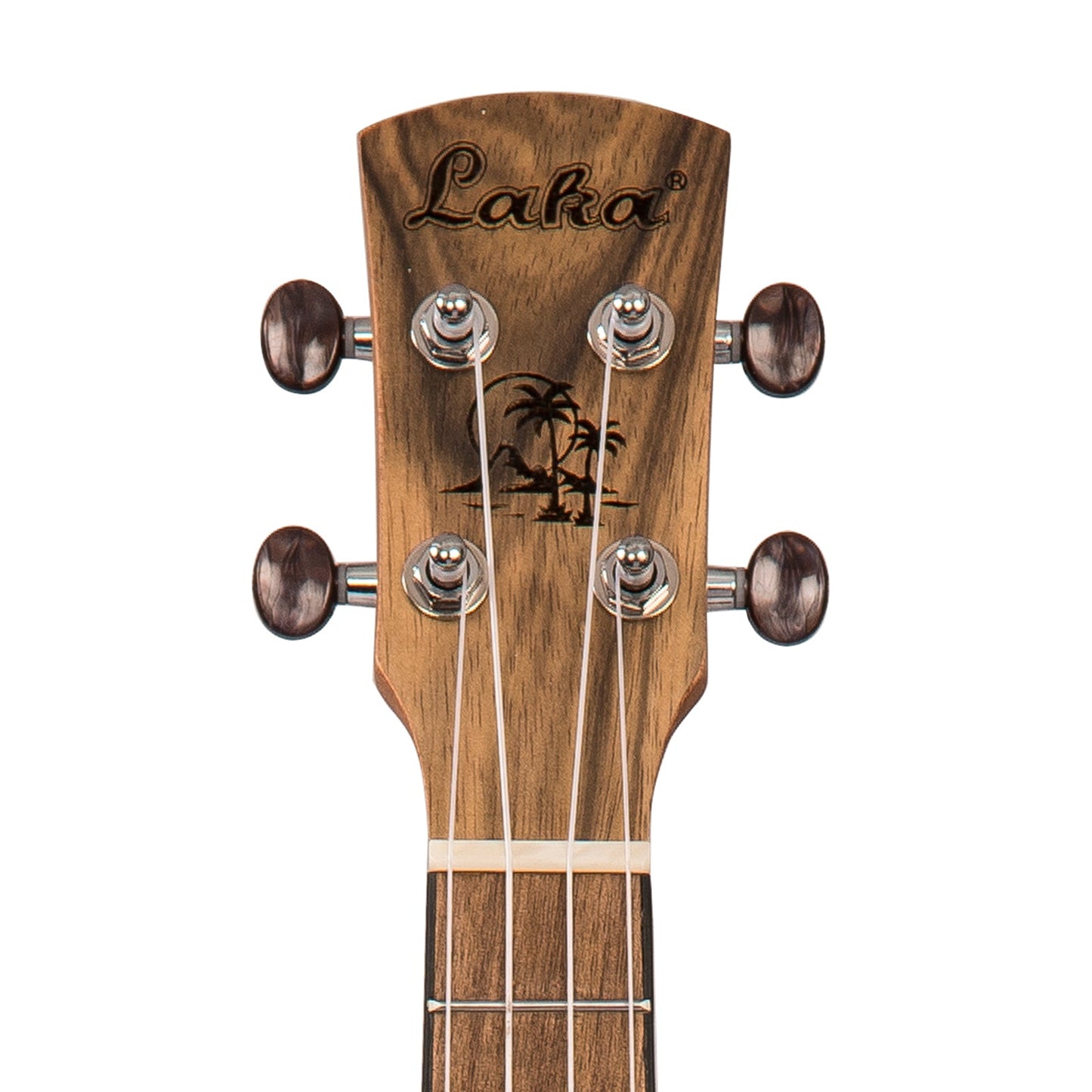 Laka Walnut Series Ukulele & Carry Bag ~ Concert