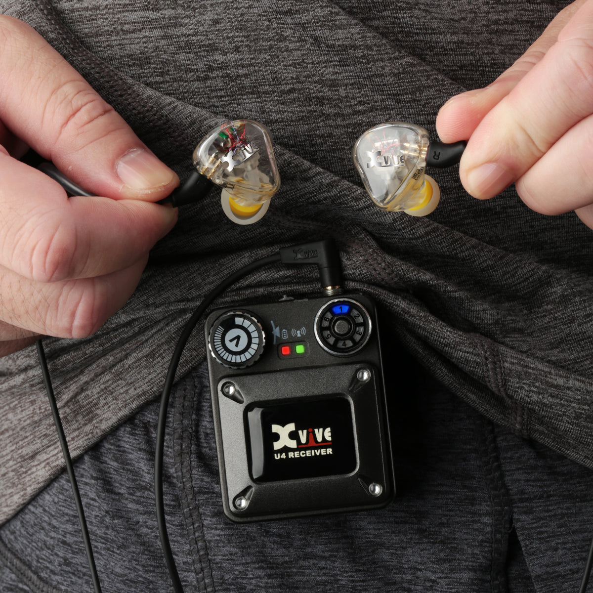 Xvive T9 In-Ear Monitors ~ Dual Balanced Drivers