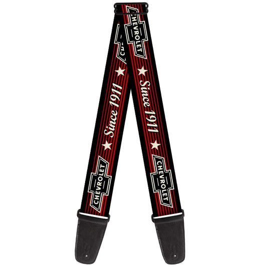 Buckle-Down Vintage Chevrolet Strap - Straps available at Foulds Guitars Derby