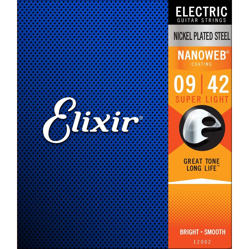 Elixir 9-42 Nanoweb Electric 12002