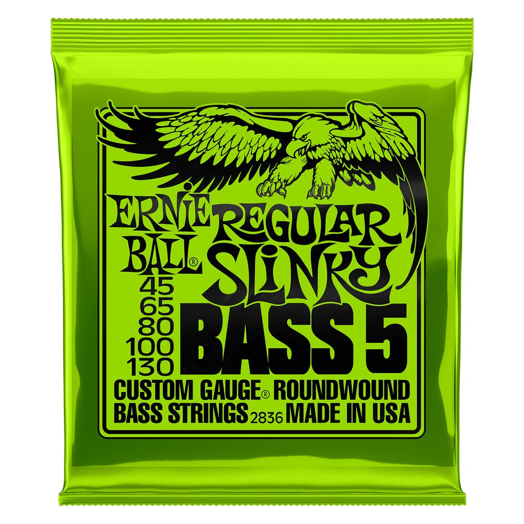 Ernie Ball Regular Slinky Bass 5-String 2836 45-130
