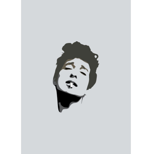 Bob Dylan Pop Art Card