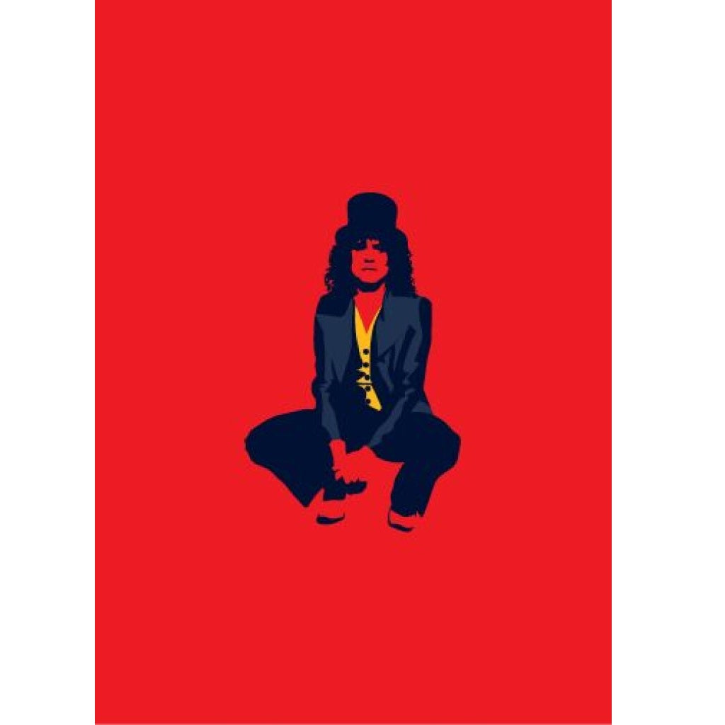 Marc Bolan Pop Art Card