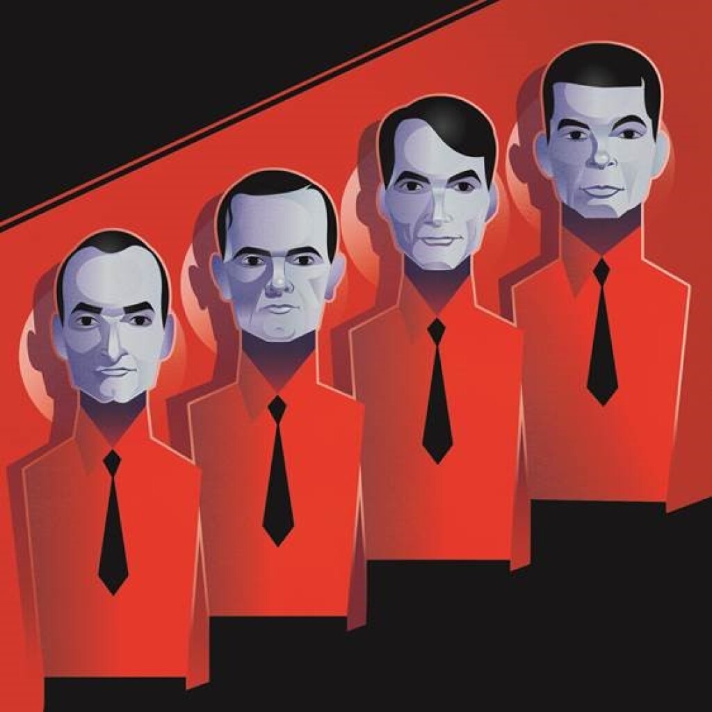 Kraftwerk Pop Art Icons Card